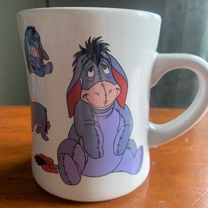 Vintage Eeyore Disneystore mug